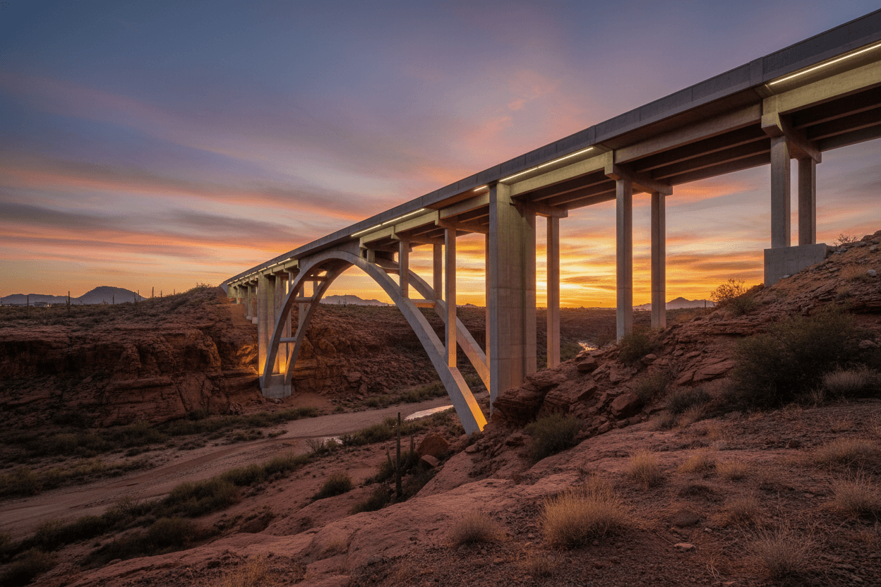 Arizona Highway Bridge